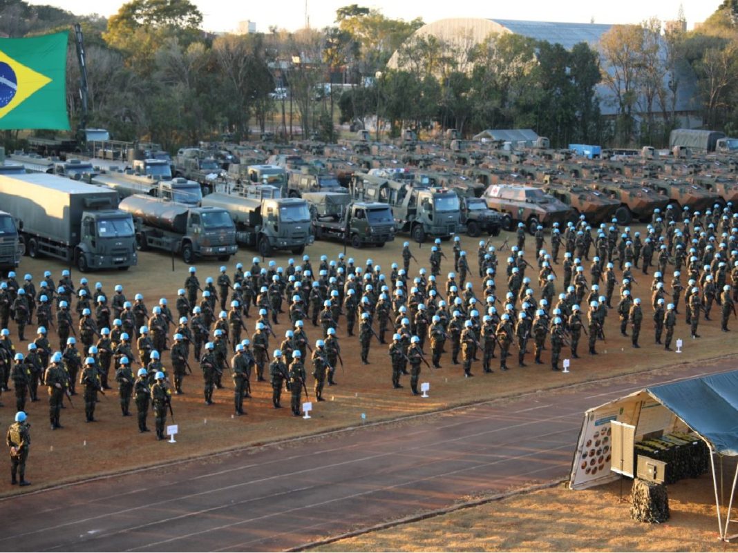 Exército Brasileiro realiza apronto operacional para a ONU Forças