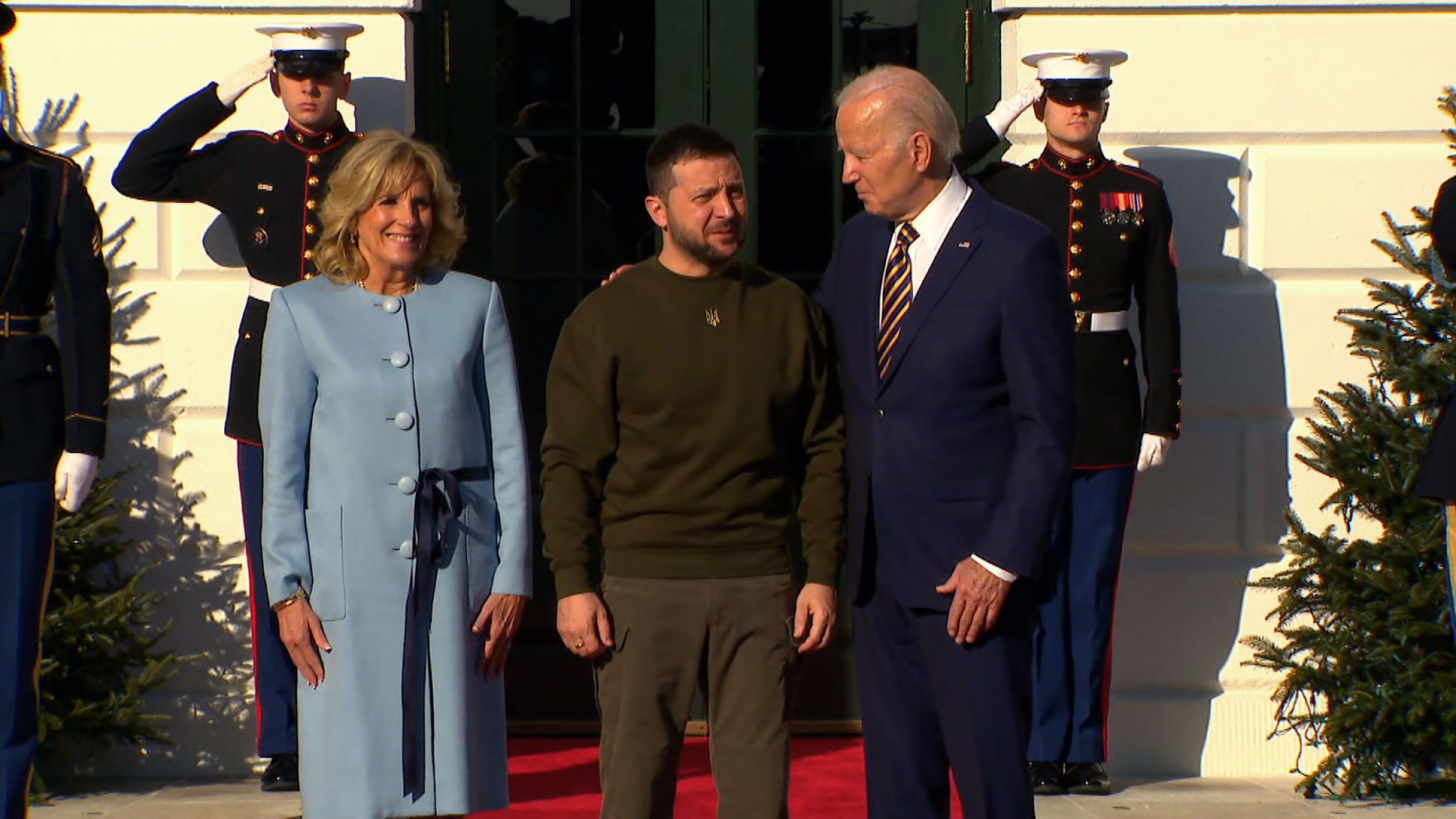 Zelensky e Biden