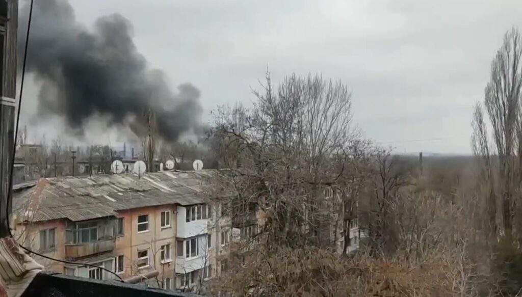 explosao em kadiivka