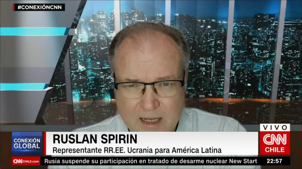 Ruslan spirin representante da ucrania na LA