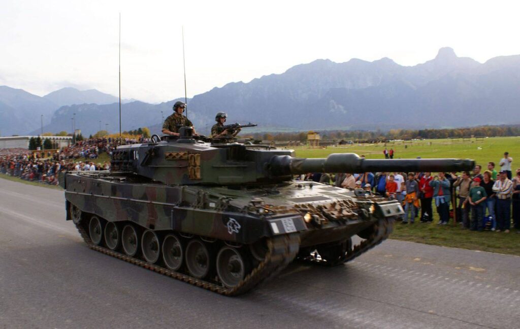 Swiss-Leopard-tank