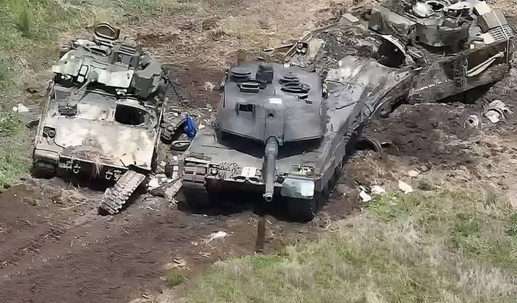 Ucrânia perde seus primeiros tanques Leopard 2