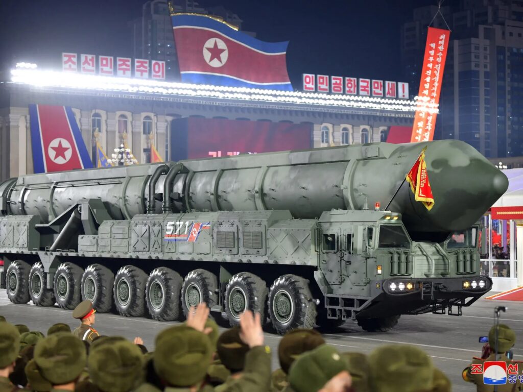 Míssil nuclear da Coreia do Norte