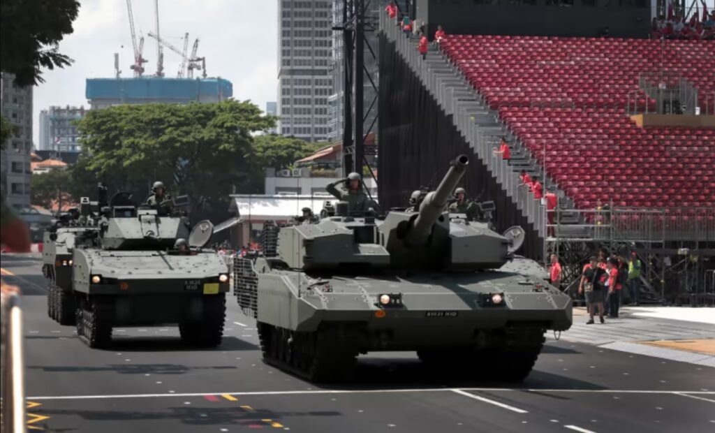 Apresentação das Forças Armadas de Singapura