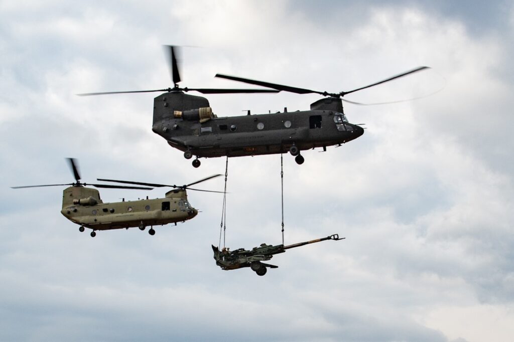 CH-47F Block II Chinook da Boeing