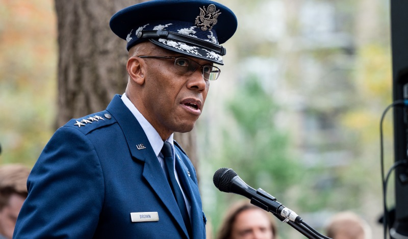 Chairman of the Joint Chiefs Gen. Charles Q. Brown Jr.