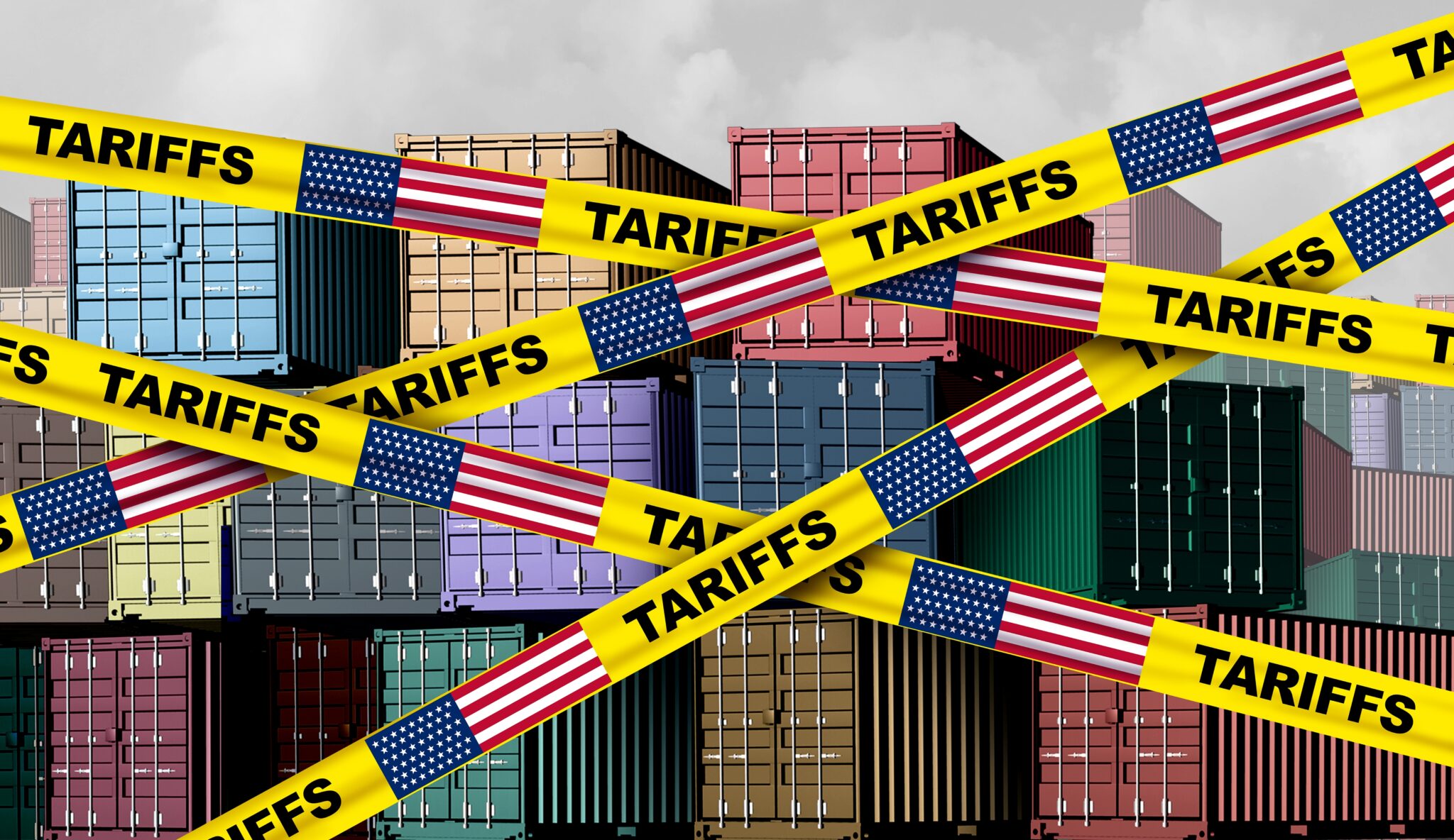 American,Tariffs,And,Us,Government,Taxation,Or,Punative,Tariff,Trade